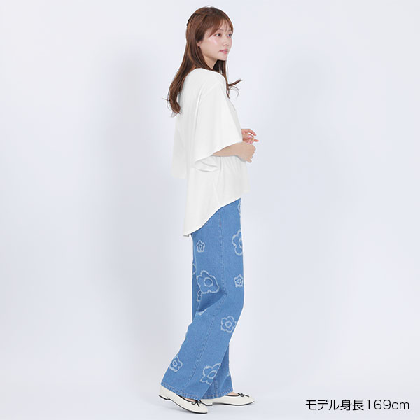 サインロゴフレア Tシャツ（ホワイト）