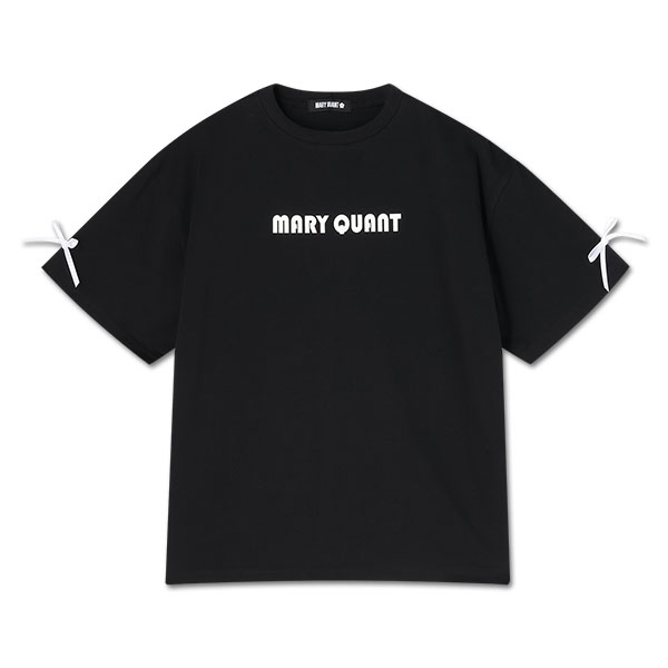 リボンロゴビッグ Tシャツ（ブラック）
