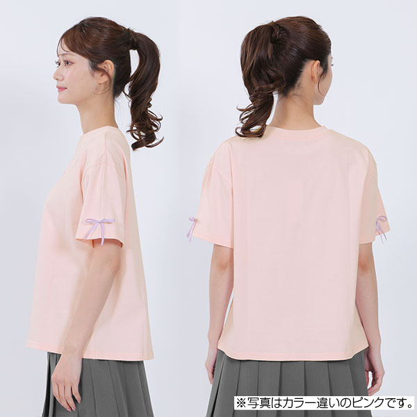 リボンロゴビッグ Tシャツ（ホワイト）