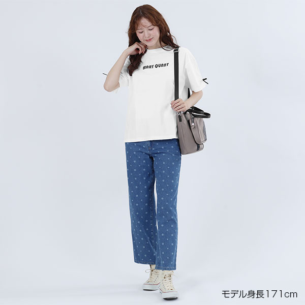 リボンロゴビッグ Tシャツ（ホワイト）