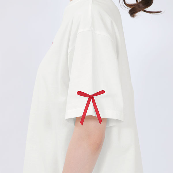 リボンロゴビッグ Tシャツ（レッド）