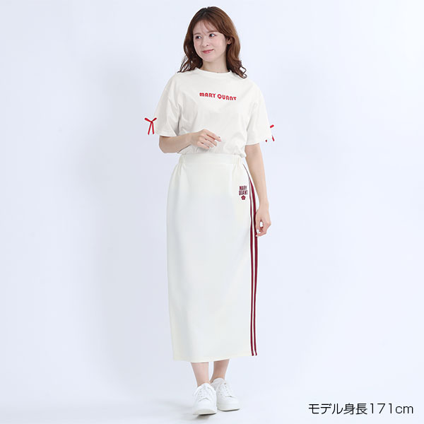 リボンロゴビッグ Tシャツ（レッド）