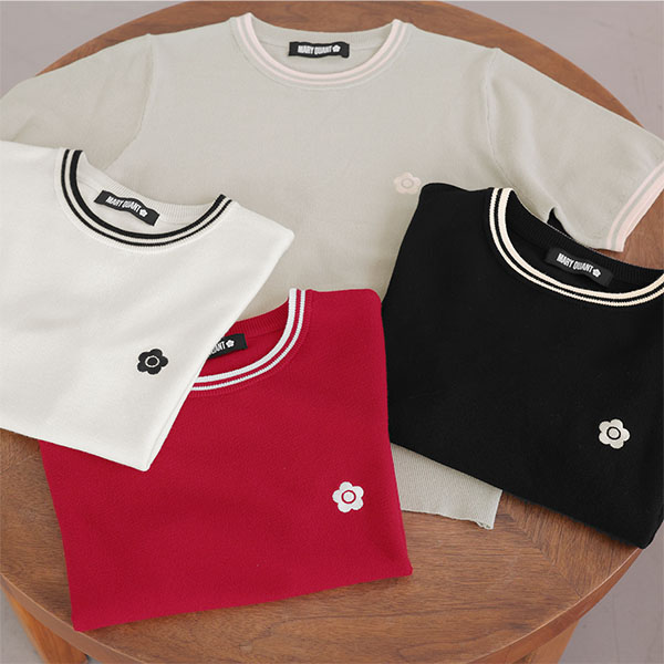 ラインニット プルオーバー（ブラック）