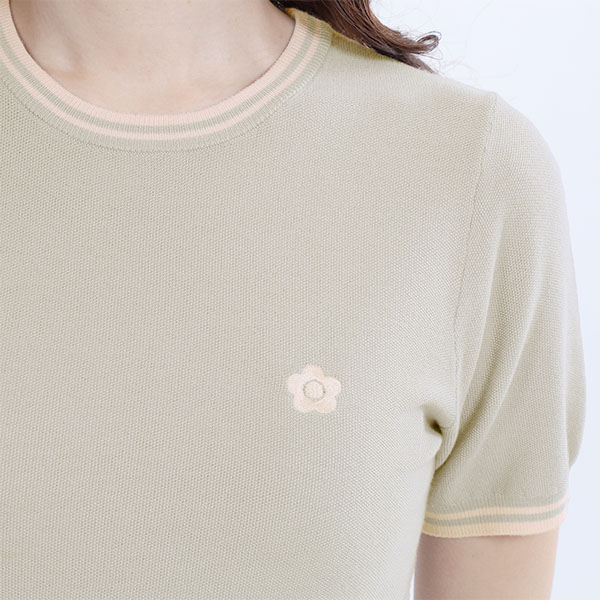 ラインニット プルオーバー（グレー）