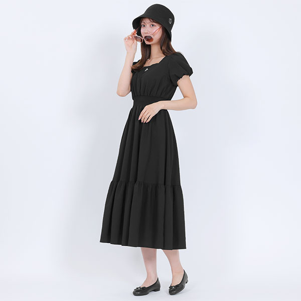 デイジーエンブロブレード ハット（ブラック）