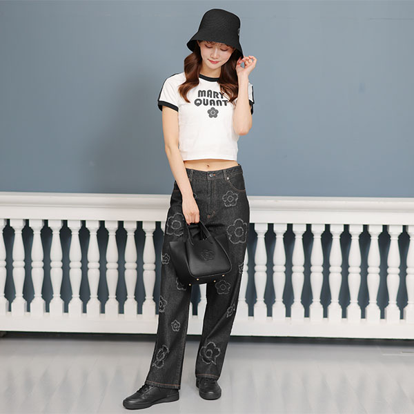 デイジーエンブロブレード ハット（ブラック）