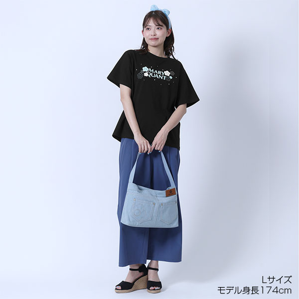 パールラメデイジー Tシャツ（ブラック）