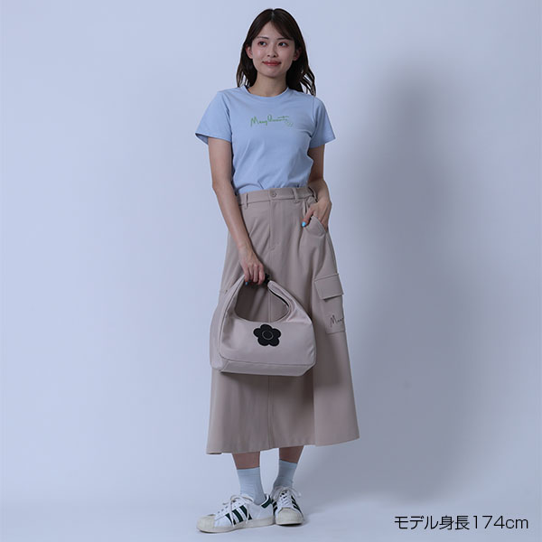 カットジョーゼット スカート（ベージュ）
