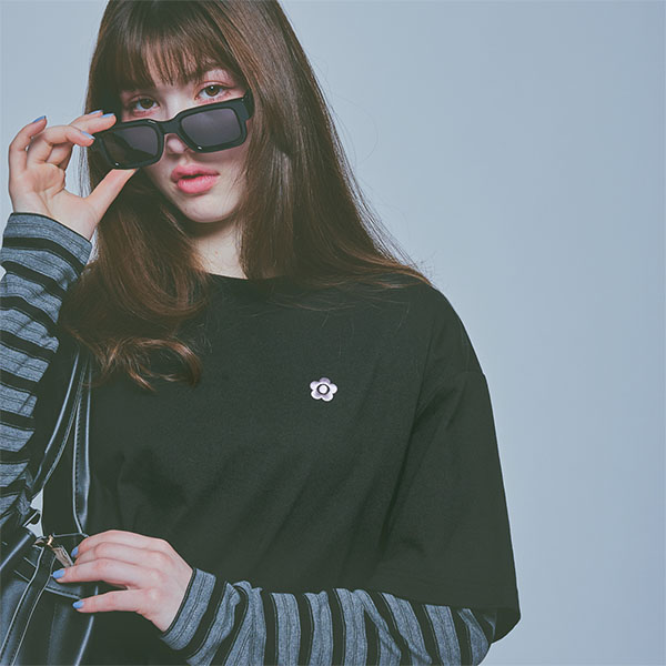 バックハート Tシャツ（ブラック）