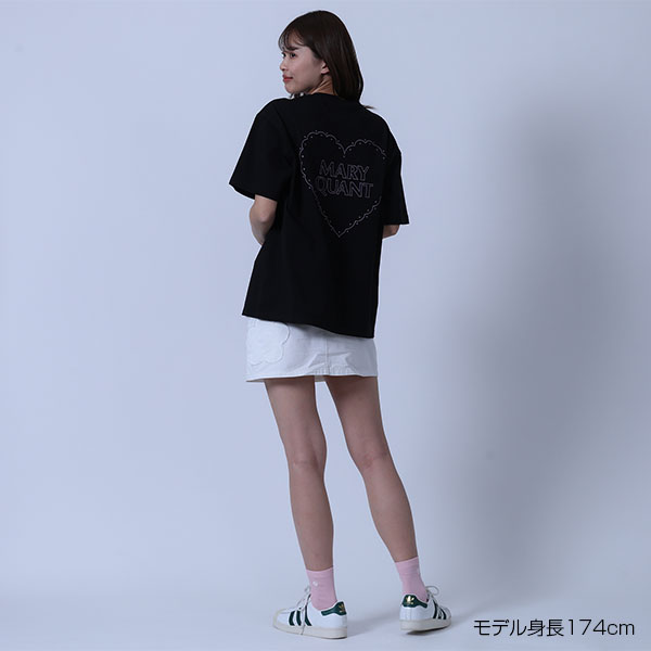 バックハート Tシャツ（ブラック）