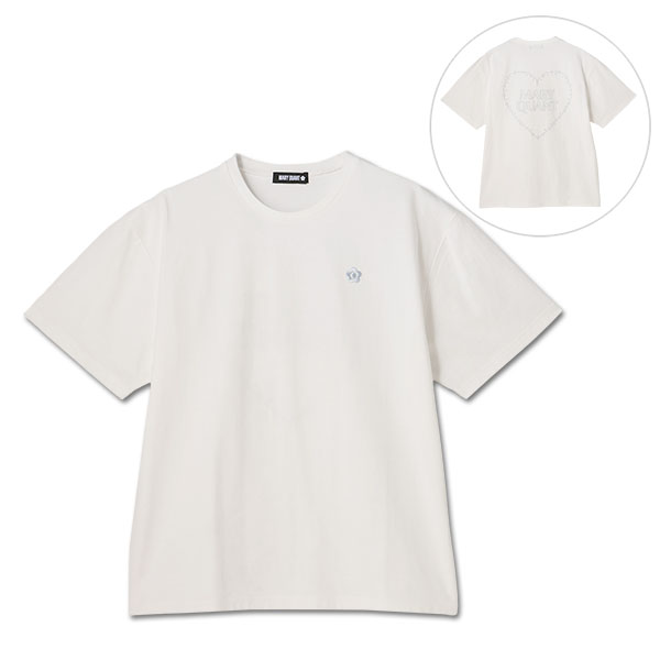 バックハート Tシャツ（ホワイト）