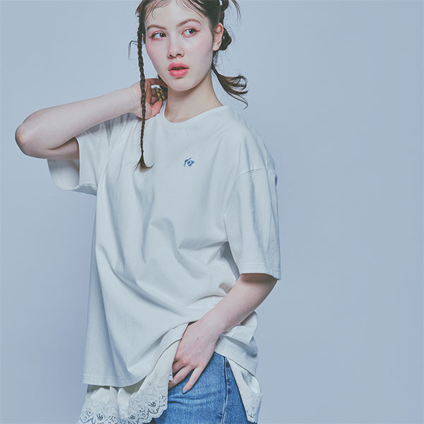 バックハート Tシャツ（ホワイト）