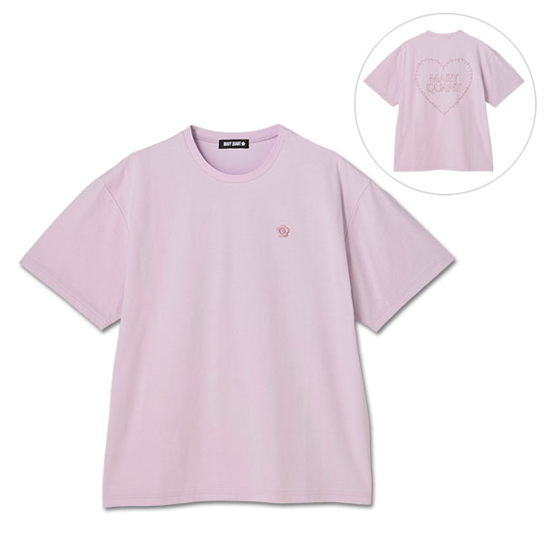 バックハート Tシャツ（パープル）