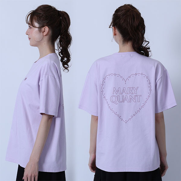 バックハート Tシャツ（パープル）