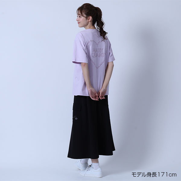バックハート Tシャツ（パープル）