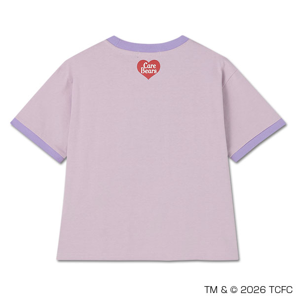 Care Bears(TM) リンガー Tシャツ（パープル）
