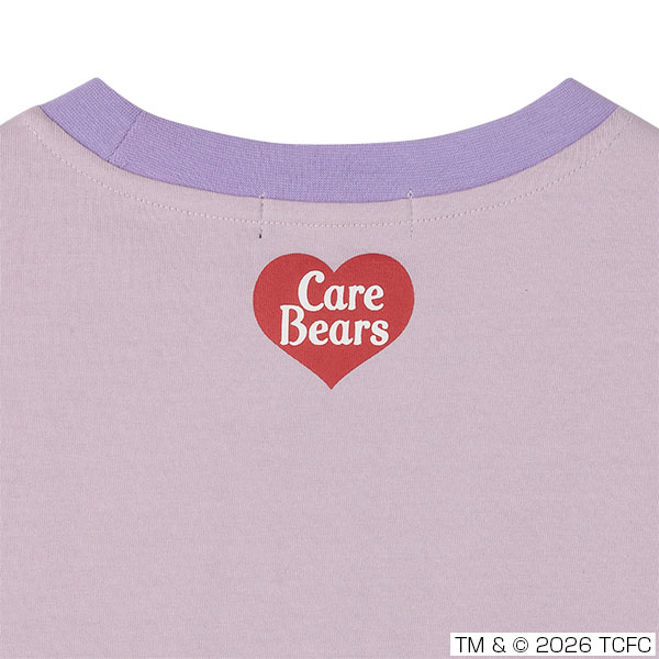 Care Bears(TM) リンガー Tシャツ（パープル）