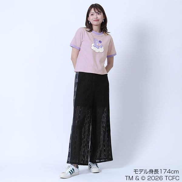 Care Bears(TM) リンガー Tシャツ（パープル）