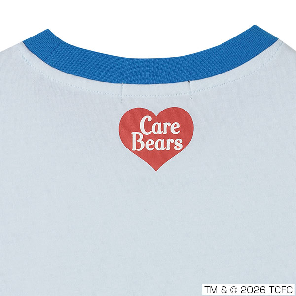 Care Bears(TM) リンガー Tシャツ（ブルー）