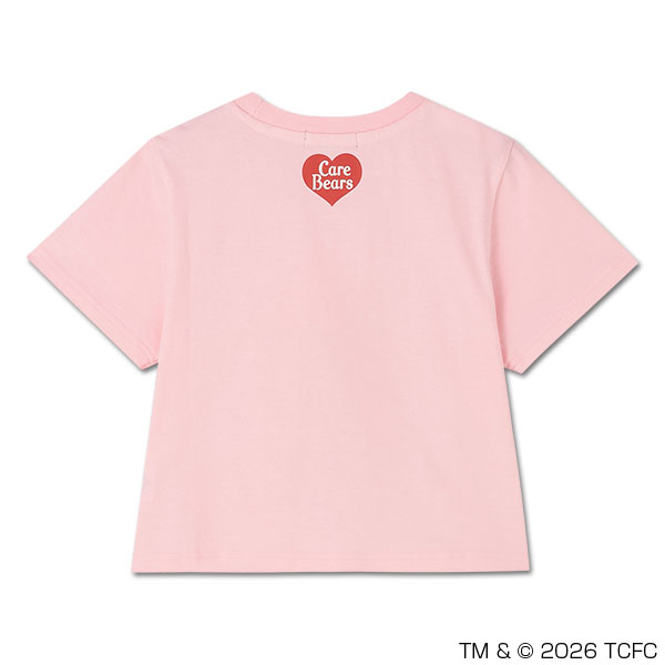 Care Bears(TM) クロップド Tシャツ（ピンク）