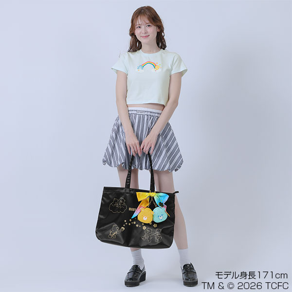 Care Bears(TM) クロップド Tシャツ（ブルー）