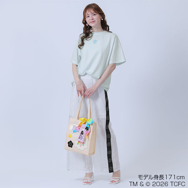 Care Bears(TM) ピザビッグ Tシャツ（ブルー）