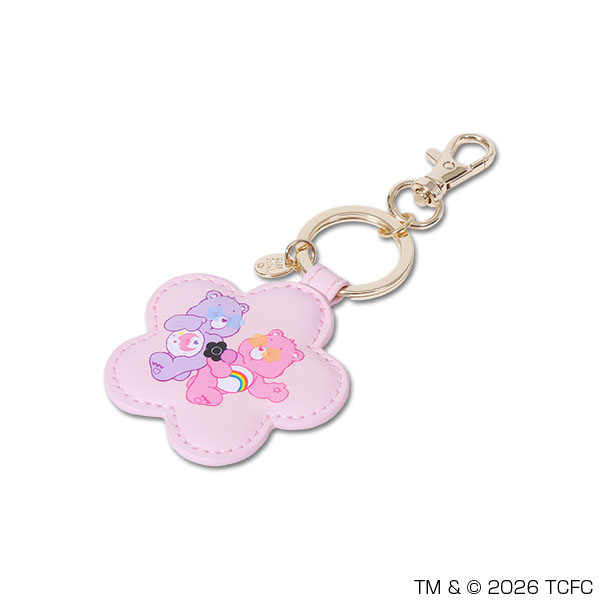 Care Bears(TM) 合皮 バッグチャーム（ピンク）