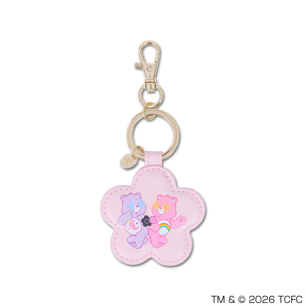 Care Bears(TM) 合皮 バッグチャーム（ピンク）
