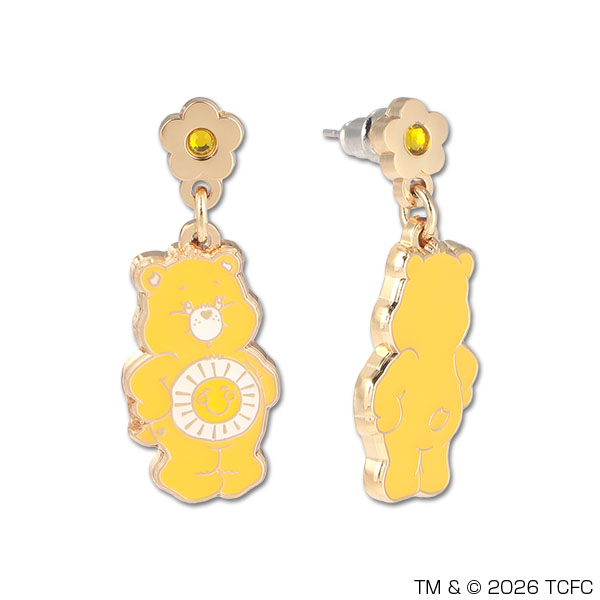 Care Bears(TM) ピアス（イエロー／Funshine Bear）
