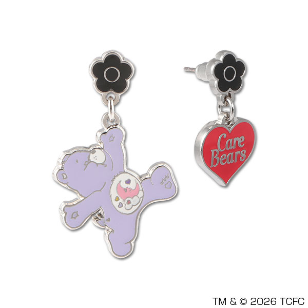 Care Bears(TM) Jump ピアス（パープル／Sweet Dreams Bear）