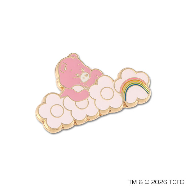 Care Bears(TM) ワニクリップ（ピンク／Cheer Bear）