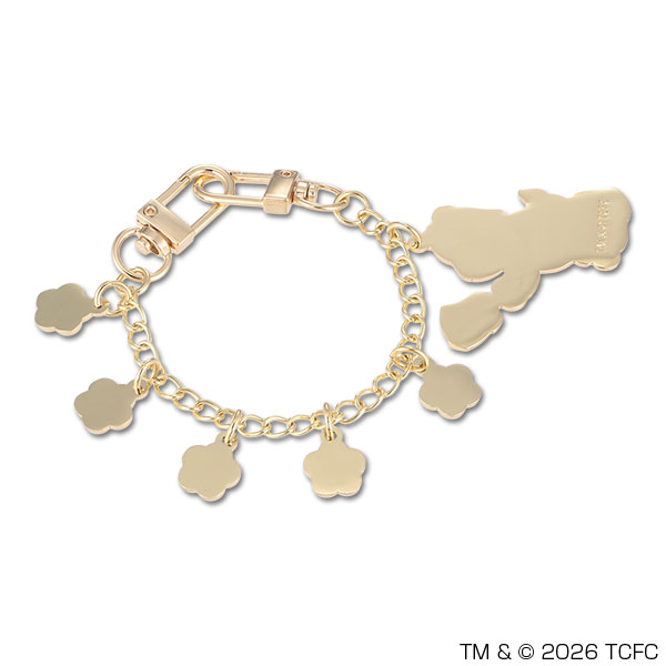 Care Bears(TM) カラフルデイジーメタル バッグチャーム（ゴールド）