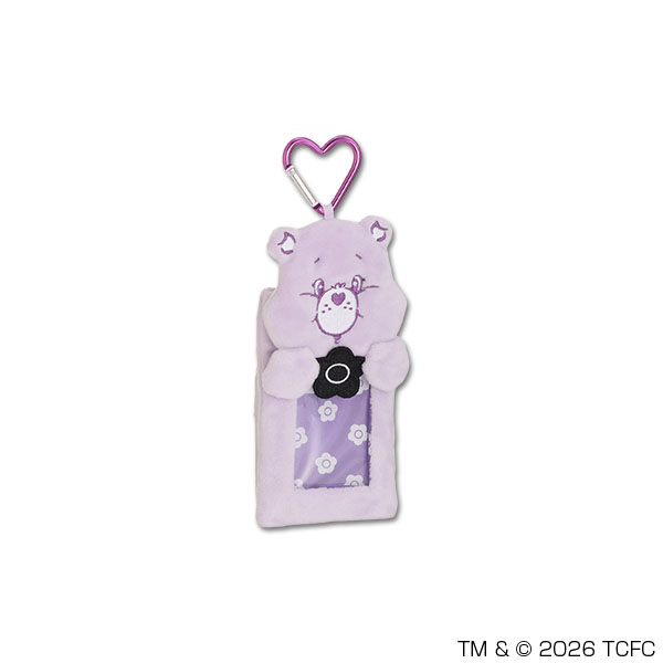 Care Bears(TM) シングルパスケース（パープル／Sweet Dreams Bear）