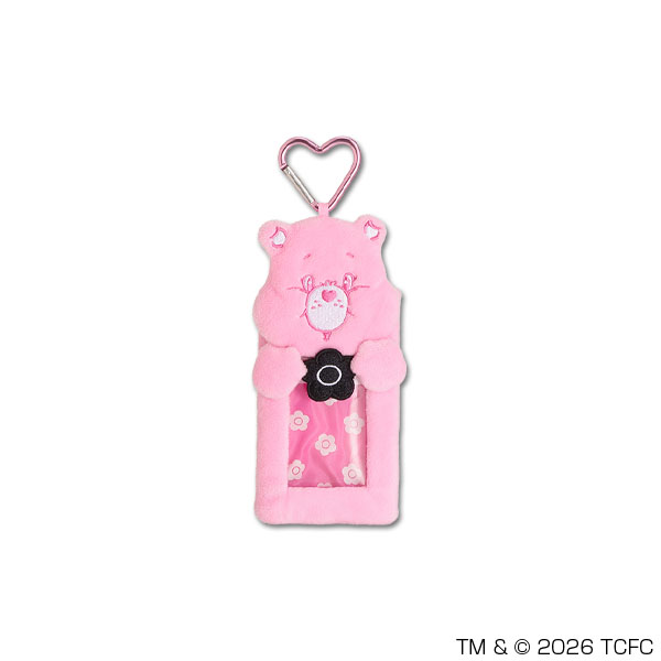 Care Bears(TM) シングルパスケース（ピンク／Cheer Bear）