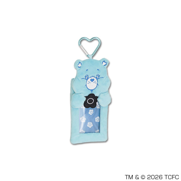 Care Bears(TM) シングルパスケース（ブルー／Bedtime Bear）