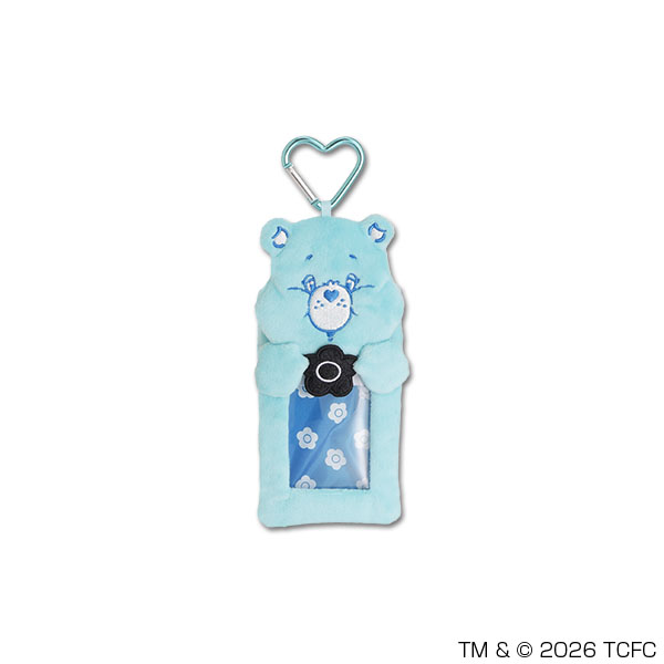 Care Bears(TM) シングルパスケース（ブルー／Bedtime Bear）