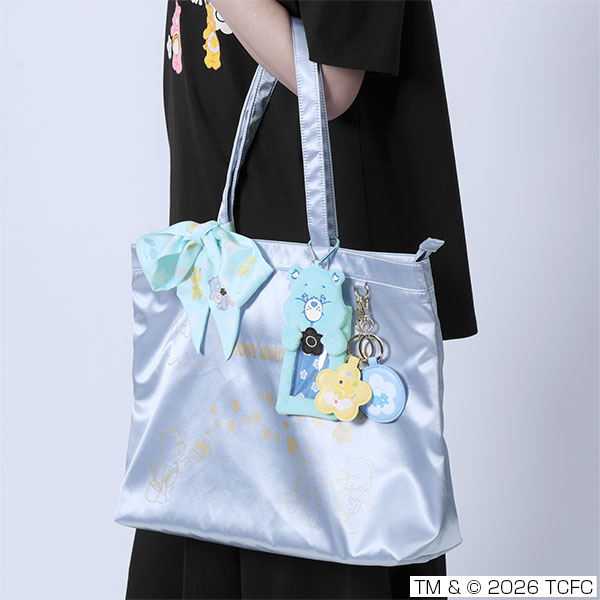 Care Bears(TM) シングルパスケース（ブルー／Bedtime Bear）