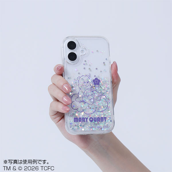 Care Bears(TM) モバイルケース for iPhone 17（パープル／Sweet Dreams Bear）