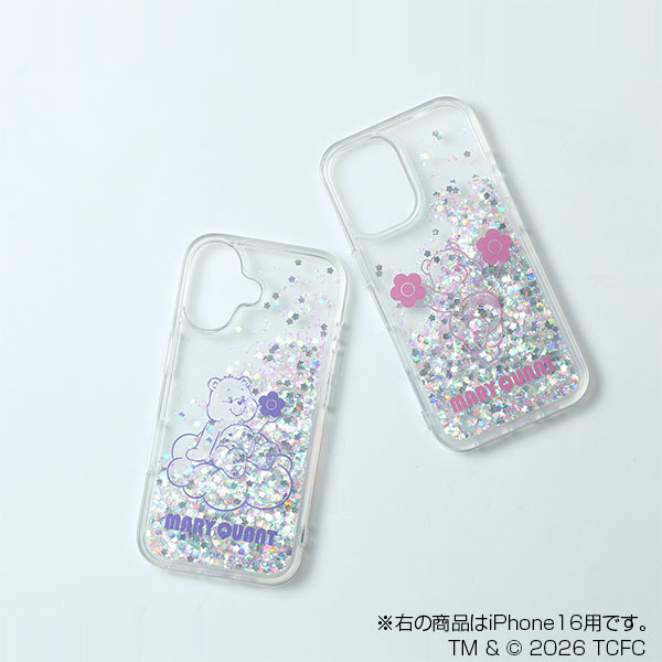 Care Bears(TM) モバイルケース for iPhone 17（パープル／Sweet Dreams Bear）