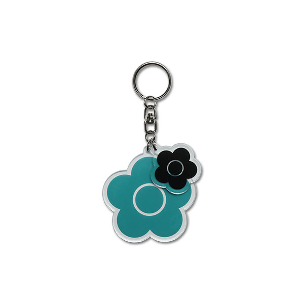 デイジーアクリル キーホルダー（ピーコック）