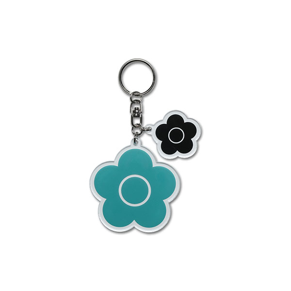 デイジーアクリル キーホルダー（ピーコック）