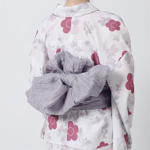 natural couture × MARY QUANT 2WAY 浴衣セット（ボルドー）