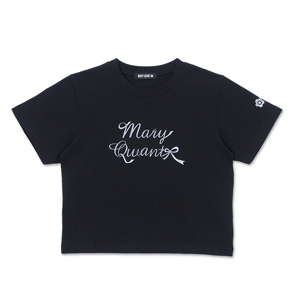 リボンロゴ Tシャツ（ブラック）
