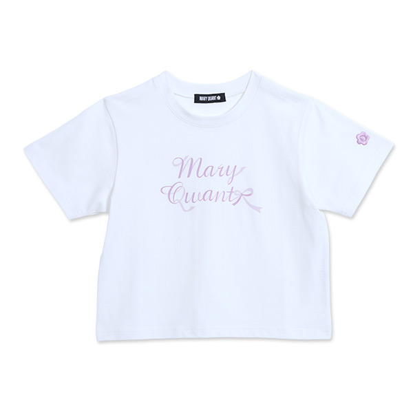 リボンロゴ Tシャツ（ホワイト）