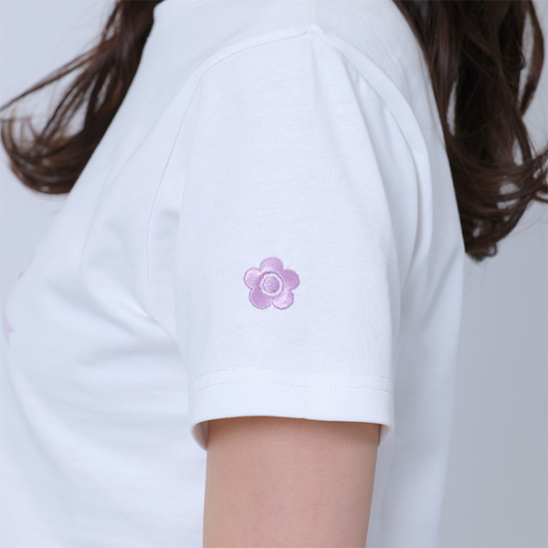 リボンロゴ Tシャツ（ホワイト）