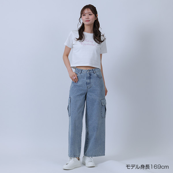 リボンロゴ Tシャツ（ホワイト）