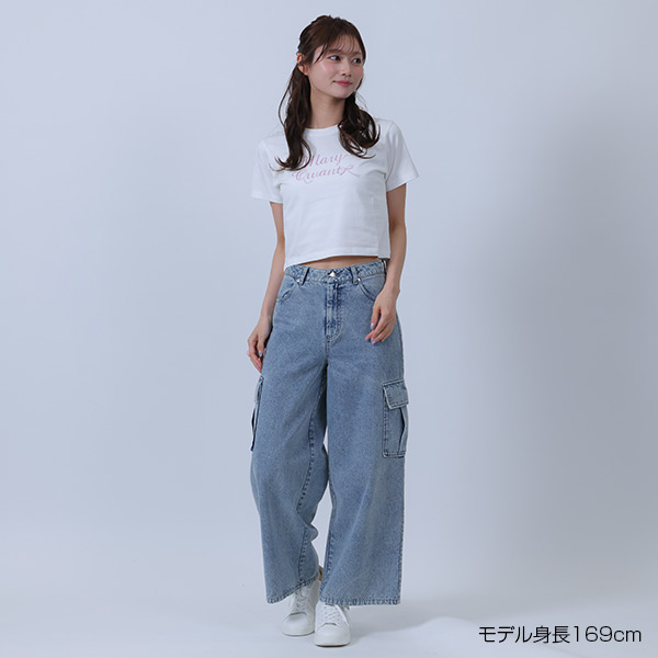 リボンロゴ Tシャツ（ホワイト）