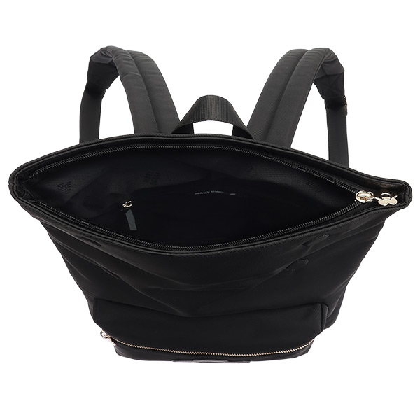 デイジーパッチツイル リュック（ブラック）
