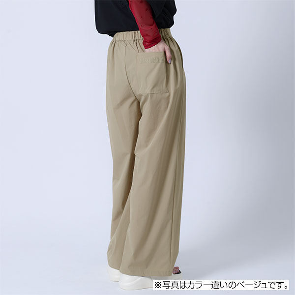 ストレッチワイド パンツ（ブルー）