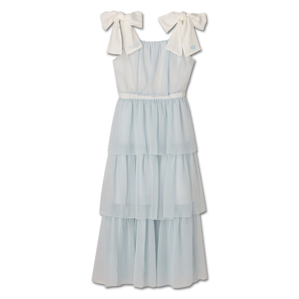 リボンティアードキャミ ドレス（ブルー） | MARY QUANT ONLINE SHOP